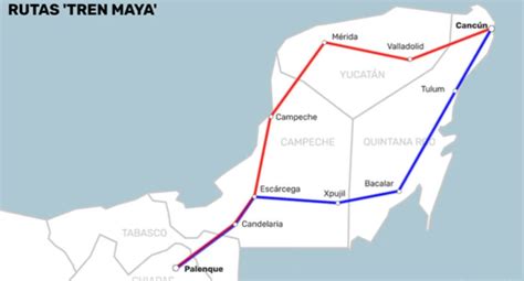 The Maya Train will begin construction in Chiapas and Tabasco