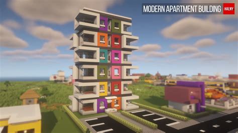 Modern Apartment Building In Minecraft YouTube