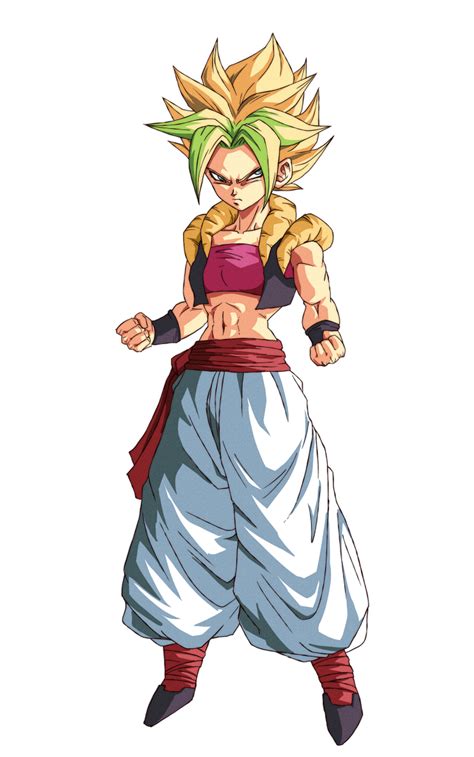 Este Seria O Visual Da Fus O De Kale E Caulifla De Dragon Ball Super