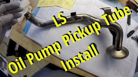 How To Install The Ls Oil Pump Pickup Tube Youtube