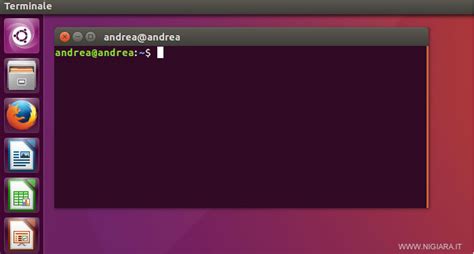 Il Terminale Su Linux Riga Comando Nigiara It