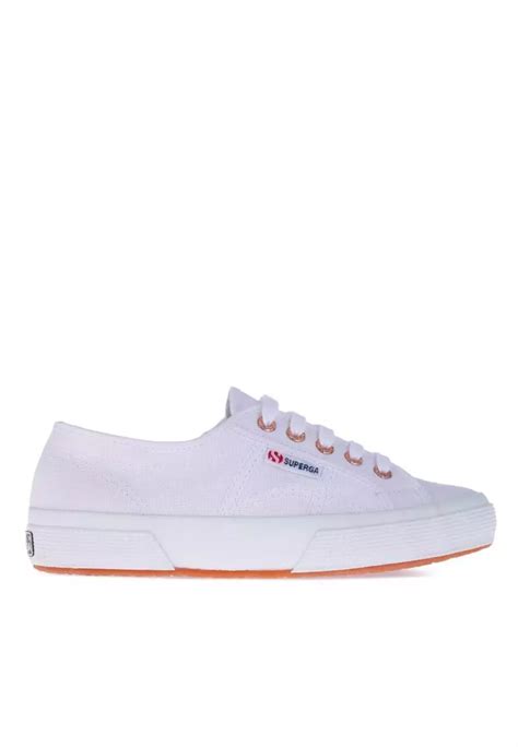 Buy Superga Cotu Classic White Rose Gold Sneakers Online