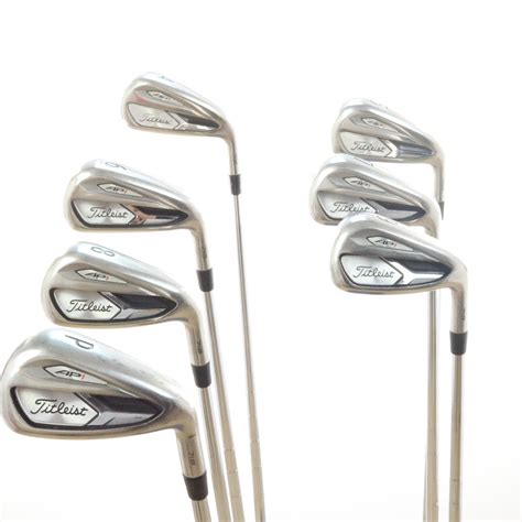 Titleist Ap1 718 Iron Set 4 P Steel Kbs Tour 105 Stiff Flex Right