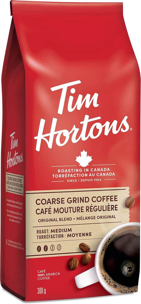 Amazon Tim Hortons Original Blend Medium Roast Ground Coffee