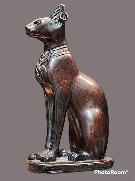 Egyptian Cat Art Hobbies Toys Collectibles Memorabilia Vintage