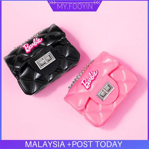 N03 Barbie Series Jelly Bag Small Square Bag Miniso X Barbie Jelly