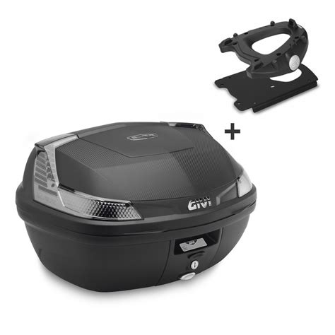 Top Box Set Givi Yamaha Ybr Monolock B Ntml Black Ebay