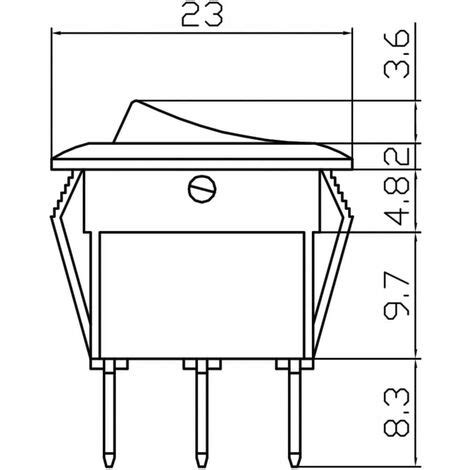 HP Autozubehör 28631 Interruttore a bilanciere per auto 12 V 10 A 1 x