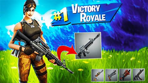 New Grey Weapons Only Challenge In Fortnite Battle Royale Youtube