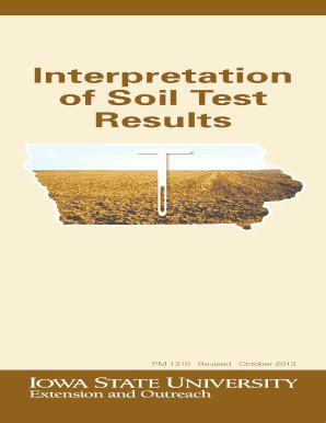 Fillable Online Store Extension Iastate Of Soil Test Fax Email Print