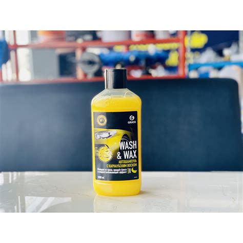 Wash Wax Premium Car Wash Solution L Bottle Shopee Singapore