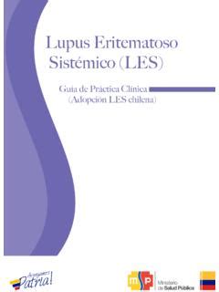 Lupus Eritematoso Sistémico LES Gob lupus eritematoso sist 233