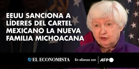 EEUU sanciona a líderes del cartel mexicano La Nueva Familia Michoacana