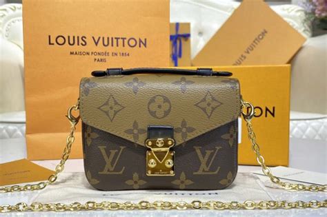 Louis Vuitton M81267 LV Micro Metis In Monogram Reverse Coated