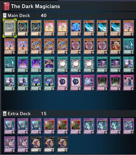 Improvements for my The Dark Magicians Deck : r/YuGiOhMasterDuel