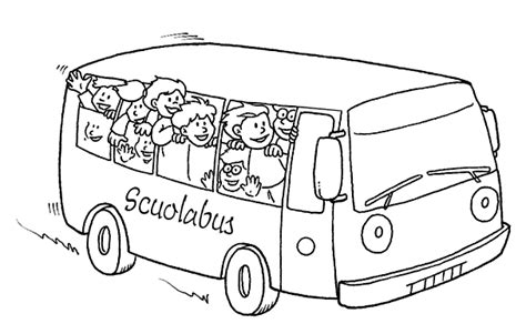 Coloriage Autobus Autocar 135394 Transport Dessin à Colorier