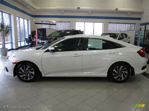 2018 White Orchid Pearl Honda Civic EX Sedan 140921170 Photo 10