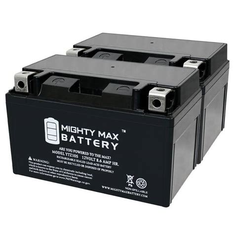 Mighty Max Battery Ytz S V Ah Cca Sla Agm Motorcycle Battery