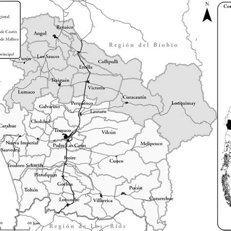 Flujos De Conmutaci N Entre Las Comunas De La Regi N De La Araucan A