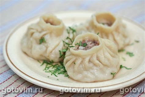 Позы (буузы). Рецепт с фото | Рецепт | Идеи для блюд, Еда, Рецепты еды