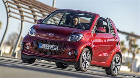 Smart Eq Fortwo My Cabrio Prime Line Color Carmine Red Front