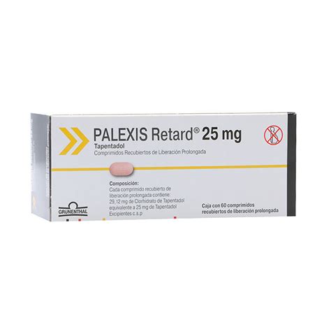 Palexis Ret 25 Mg 60 Tabletas C P 48846 Droguería Farmaton