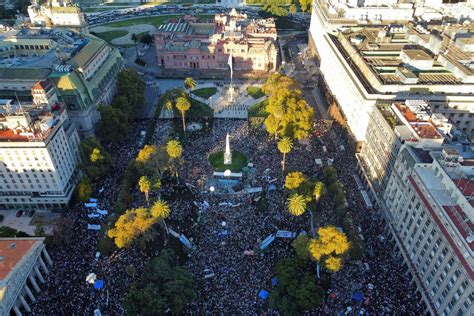 Argentina President Javier Milei Faces Massive Protest Over Education