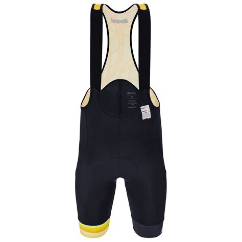 Uci Grandi Campioni Bib Shorts Goodwood Yellow Black