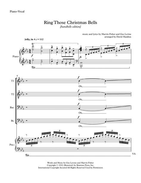 Ring Those Christmas Bells [+handbells Edition] By Peggy Lee - Digital ...