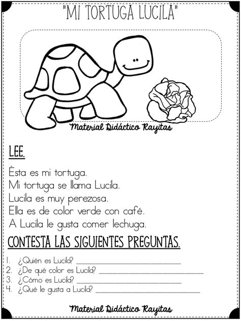 Lecturas Para Primer Grado Comprension Lectora Kulturaupice Porn Sex