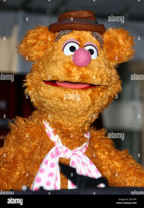 Fozzie Bear The Muppets World Premiere Hollywood Los Angeles