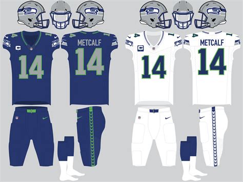 Seattle Seahawks Uniforms Concepts Chris Creamer S Sports Logos Community Ccslc