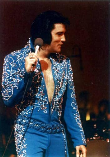 Elvis Presley In His Blue Jumpsuit Elvis Presley In His Bl Flickr