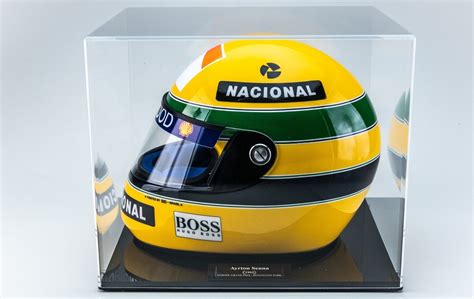 Strecken Skalk Melancholie Ayrton Senna Capacete Tiefe Mit Anderen