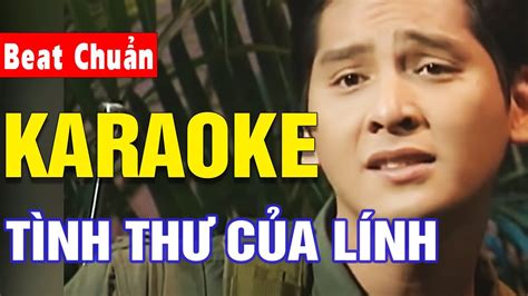 Tình Thư Của Lính Karaoke Tone Nam Gia Huy Lê Tâm Lâm Nhật Tiến