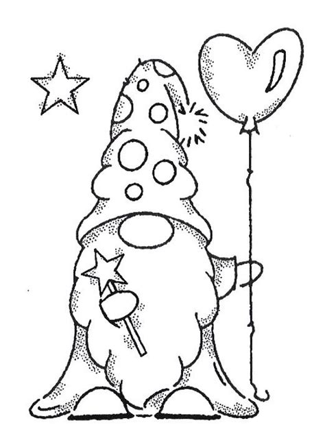 A Black And White Drawing Of A Cartoon Character Holding A Balloon With