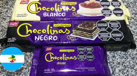 Nuevas Chocolinas Blanco Y Negro Y Original Cl Sicas Galletitas