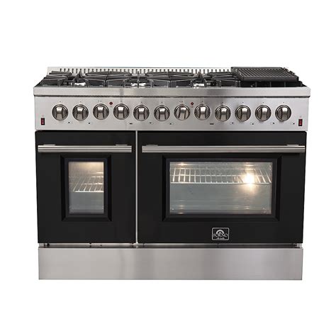 Forno Appliances Galiano Cu Ft Freestanding Dual Fuel Electric