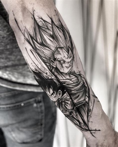 Inez Janiak Molęcka On Instagram “👹” Tatouage Dbz Dbz