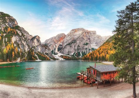 Mirax Hobbies EDUCA 19281 PUZZLE 3000 PIEZAS BRAIES LAKE AT AUTUMN