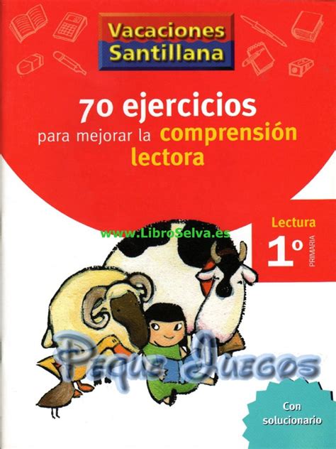 PDF 70 Ejercicios de Comprensión Lectora Santillana DOKUMEN TIPS