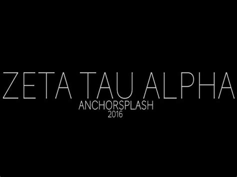 Usf Zeta Tau Alpha Anchorsplash Youtube