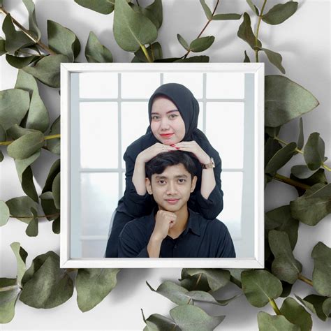 Jual Cetak Foto Bingkai Fiber Block Ukuran 8R 20x20cm Tebal Shopee