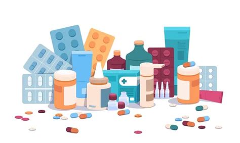 Clipart pills Vector Art Stock Images | Depositphotos