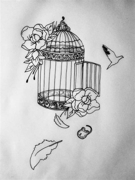 Bird Cage Drawing Ideas | Birdcage Design Ideas