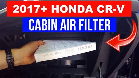 How To Replace Cabin Air Filter 2014 Honda Cr V Cabin Filter