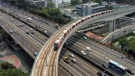 Presiden Jokowi Akan Resmikan LRT Jabodebek Jakarta 26 Agustus 2023