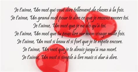 Message D Amour Je T Aime Un Mot Qui Veut Dire Tellement De