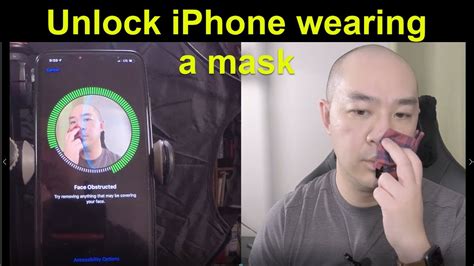 Unlock Iphone With Face Id While Wearing A Mask Tutorial Youtube