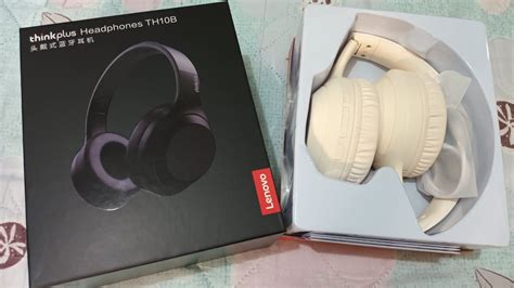 Lenovo Thinkplus Headphones Th10b Unboxing Lenovo Wireless Bluetooth Headphones Bluetooth